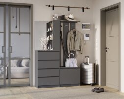 Прихожая Симпл, Графит