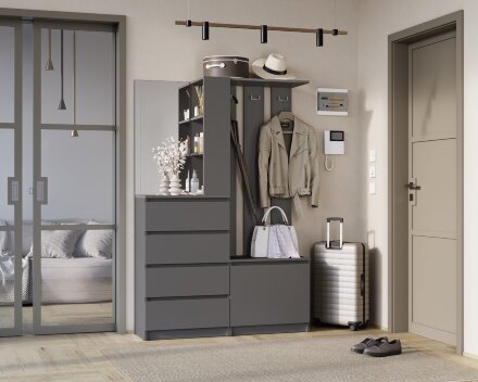 Прихожая Симпл, Графит 