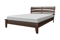 Кровать из массива Камелия-4, орех