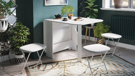 Стол-книжка, тип 1 (Белый) 