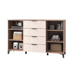 Комод с 2 двери и 4 ящика Тоскана 