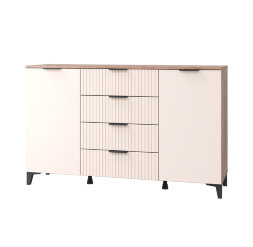 Комод с 2 двери и 4 ящика Тоскана 