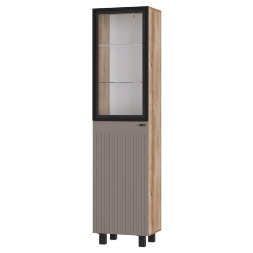 Пенал со стеклом Олива, Муссон софт