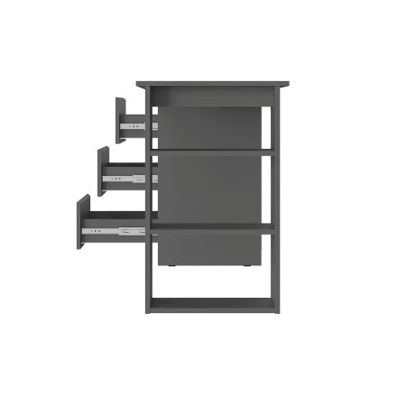 Стол письменный Симпл, Графит 