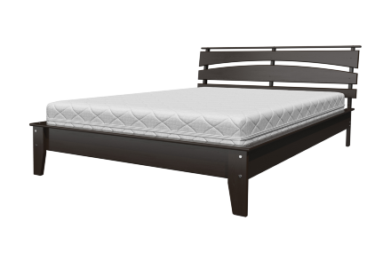 Кровать из массива Камелия-4, венге 