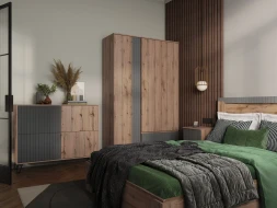 Пенал Ливерпуль, вотан/графит софт 