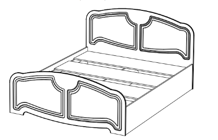  Кровать Натали  