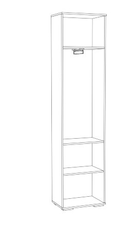 Пенал Ливорно ЛШ-2, орех донской 