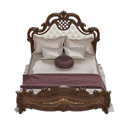 Кровать мягкое изголовье СГ-10 Грация, Орех