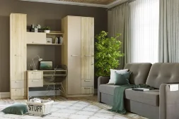 Шкаф для белья с ящиками Акварель НМ 013.01-02 М1 