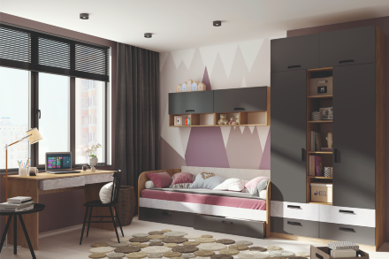 Модульная детская (подростковая) Дуглас (Комплектация 1) 