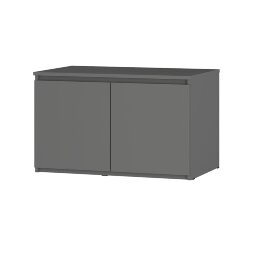 Тумба (2 двери) Симпл, Графит 