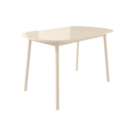 Стол раздвижной Мидел МИНИ, кремовый 