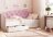 Детская кровать Эльза, розовый 