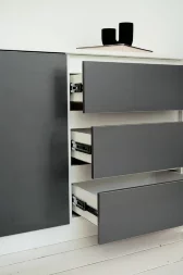 Комод 1200 Парус, белый/Графит