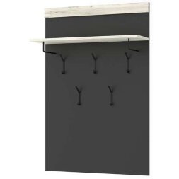 Вешалка Соната ВШС-800, Крафт белый - Антрацит