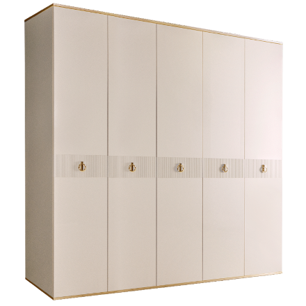 Шкаф 5 дверей РМШ2/5(s) (без зеркал) Rimini Solo 