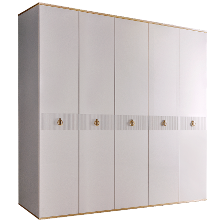 Шкаф 5 дверей РМШ2/5(s) (без зеркал) Rimini Solo 