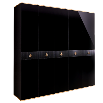 Шкаф 5 дверей РМШ2/5(s) (без зеркал) Rimini Solo 