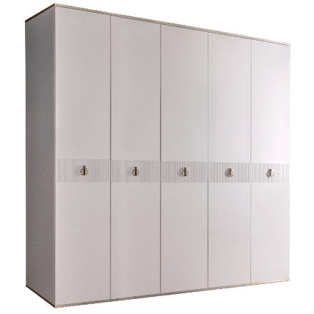 Шкаф 5 дверей РМШ2/5(s) (без зеркал) Rimini Solo 