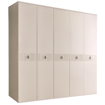 Шкаф 5 дверей РМШ2/5(s) (без зеркал) Rimini Solo 