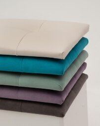 Тумба для обуви Лина, белый / синий