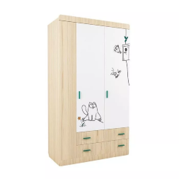 Шкаф 3-х дверный Кот