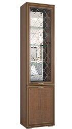 Пенал с витриной Ливорно ЛШ-4, орех донской