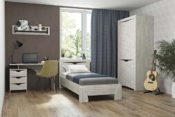 Шкаф для одежды 33.03 Лючия, Бетон пайн