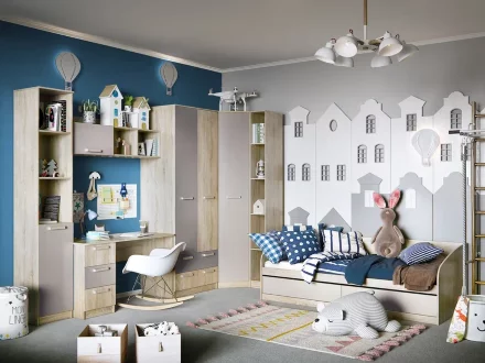 Шкаф угловой Акварель НМ 013.04-02 М  