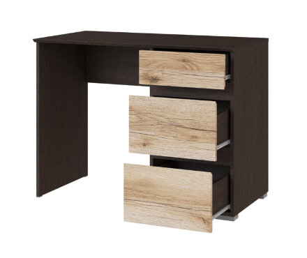 Стол косметический Плейона, венге/дуб делано 