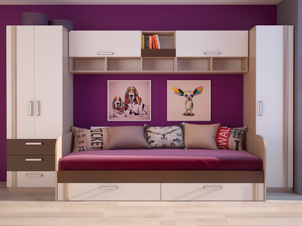 Шкаф с ящиками Walker (Волкер) 