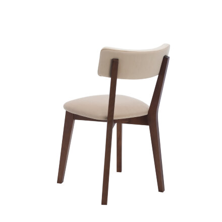 Стул Чейз Орех/Бежевый  