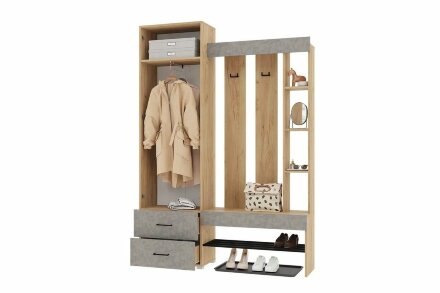 Прихожая Домино, белый 