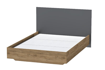 Кровать Квадро, Графит   