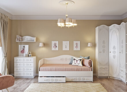 Кровать с ящиками Ki-Ki   