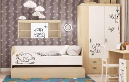 Бортик защитный Кот