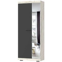 Шкаф Соната ШСЗ-800, Крафт белый - Антрацит