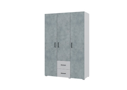 Шкаф 3х-створчатый с ящиками Victor  