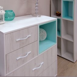 Стеллаж Junior 300 Дуб Эльза 