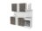 Кухонный гарнитур Ноктюрн нормал, 150 см 
