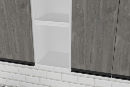 Кухонный гарнитур Ноктюрн нормал, 150 см 