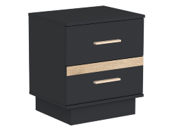Тумба прикроватная 2 Анона, Антрацит