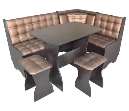 Кухонный уголок Аленка-17 (комплект со столом и табуретами)  