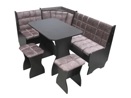 Кухонный уголок Аленка-17 (комплект со столом и табуретами)  