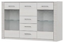 Комод-витрина Гамма 20 (серия 4)