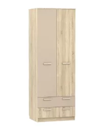 Шкаф для одежды с ящиками Акварель НМ 013.02-03 М1 