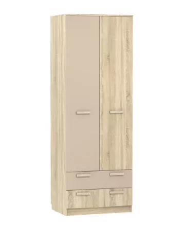 Шкаф для одежды с ящиками Акварель НМ 013.02-03 М1  