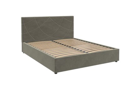 Кровать Версаль, серый (вариант 2)  