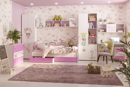 Шкаф 600 4 двери Аннет 